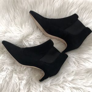 J.CREW SUEDE ANKLE BOOTS